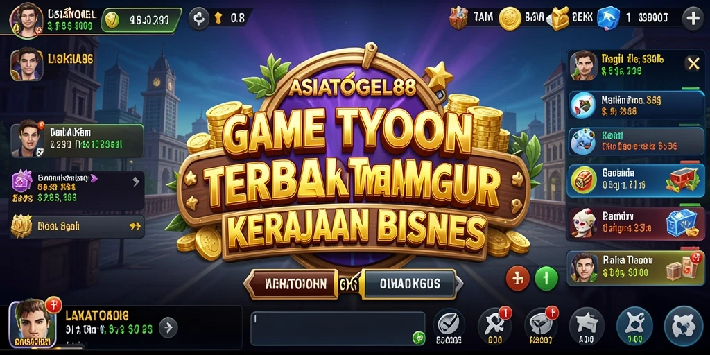 Tangkapan layar gameplay ASIATOGEL88 menampilkan keseruan membangun bisnis.