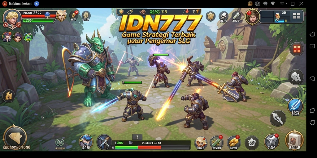 Tampilan gameplay menarik dari IDN777 yang penuh strategi.