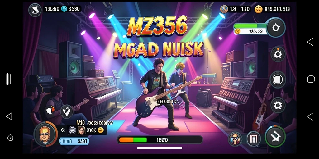 Tampilan gameplay MZ356 yang menarik dan interaktif.