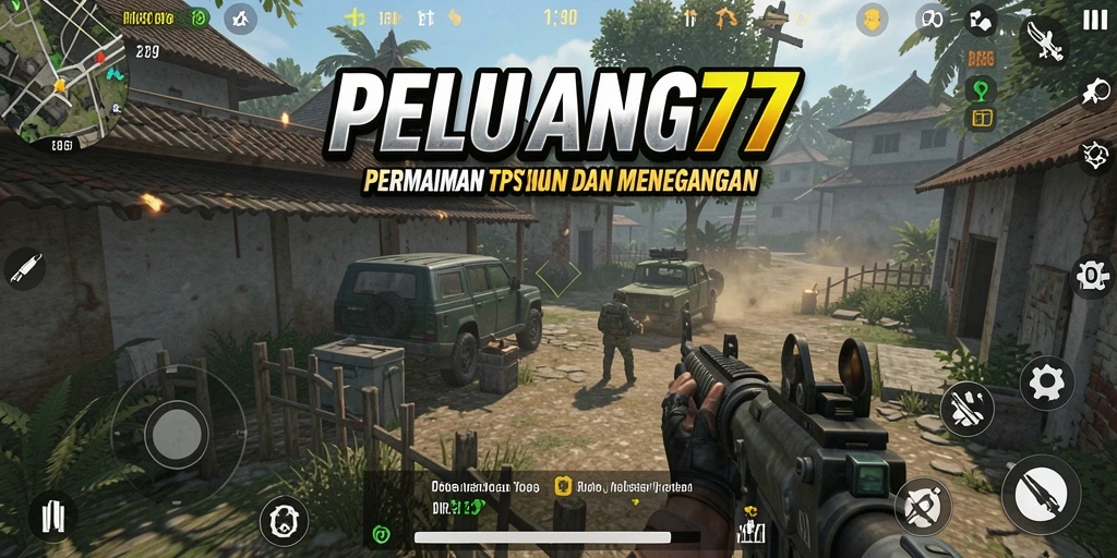 Screenshot gameplay PELUANG77 yang menunjukkan aksi hebat dalam TPS.
