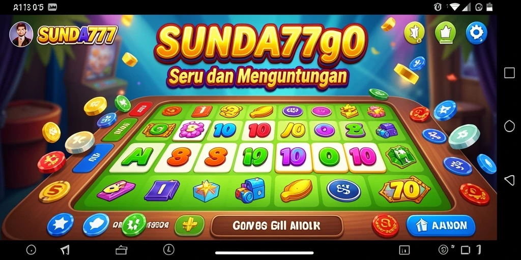Tampilan gameplay SUNDA777 yang seru dan menyenangkan.